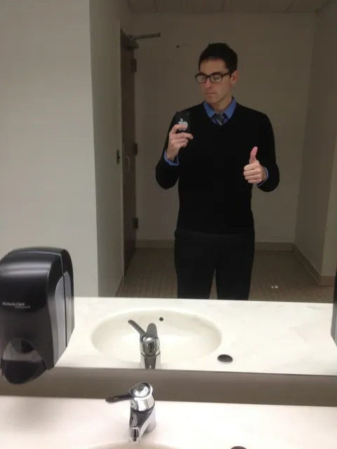Hey mfa, first time wearing a sweater as a skinny guy(lost 85lbs).  How am I doing. 