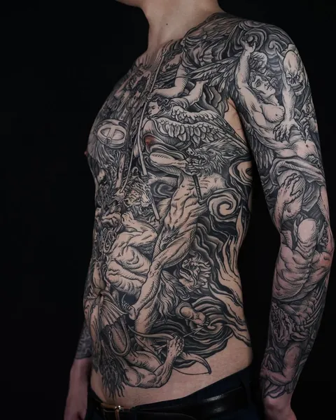 ANGES VS DEMONS, par Maud Dardeau, Bordeaux, France.