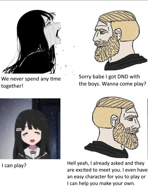 Made this for dndmemes but it felt appropriate for here as well