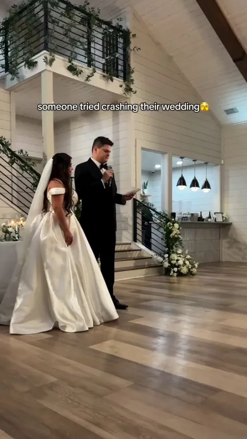 Crashing the wedding