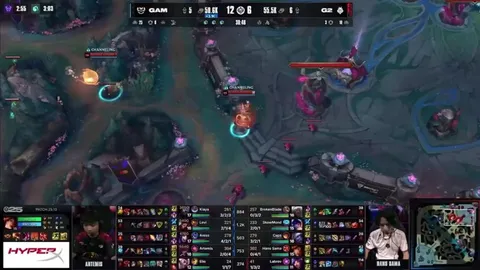 [G2 vs GAM] Sick SkewMond Nunu 1v3