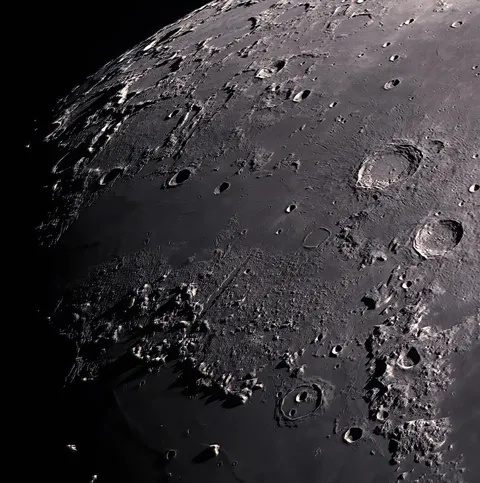 Moon up close from my back yard