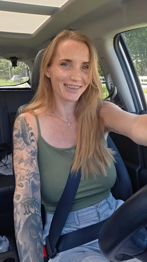 Should I hide that I wear braces? (Teacher, redhead)