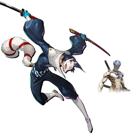 Im sorry but if only persona and overwatch both had characters that use katanas and leaned into traditional japanese and also 2 characters that were blond, lanky build, and had a limp that used scrap as a weapon