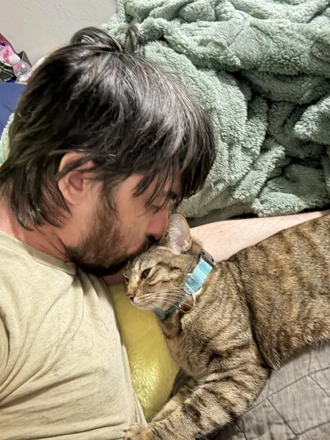 This is only the second time she’s ever come to me and asked for cuddles on her own