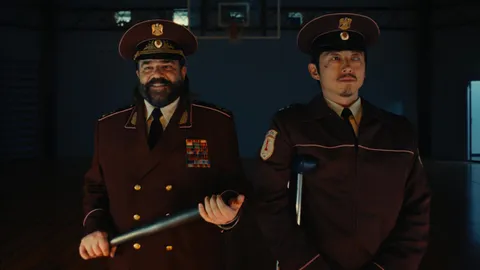 First Image of Steven Yeun &amp; Matt Berry in 'Bubble &amp; Squeak' - Accused of smuggling cabbages into a nation where cabbages are banned, a couple must confront the fragility of their new marriage while on the run for their lives.