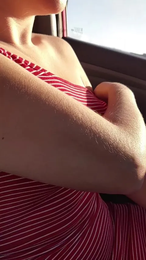 When the sun shines just right on my tits