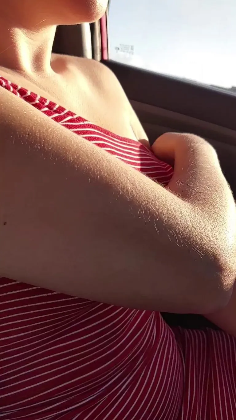 When the sun shines just right on my tits