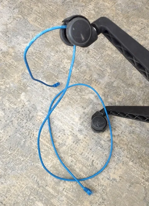 Just an ordinary day working in the IT department - I was called because the internet was down. 