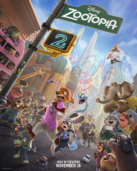 New Poster for 'Zootopia 2'