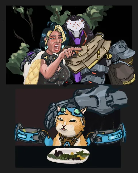 I couldn't get this meme out of my head (art by me)