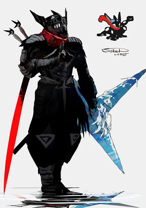 I designed some Pokémon Inspired Knights! Part 3 [OC]