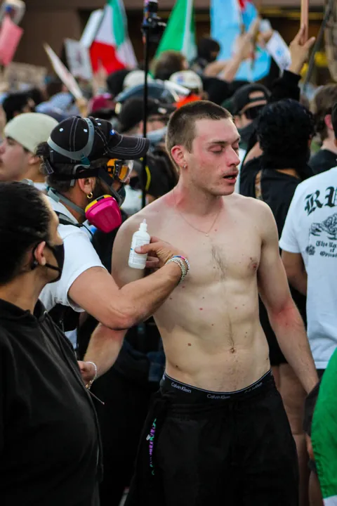 Today in Los Angeles, the people fought back. [OC]