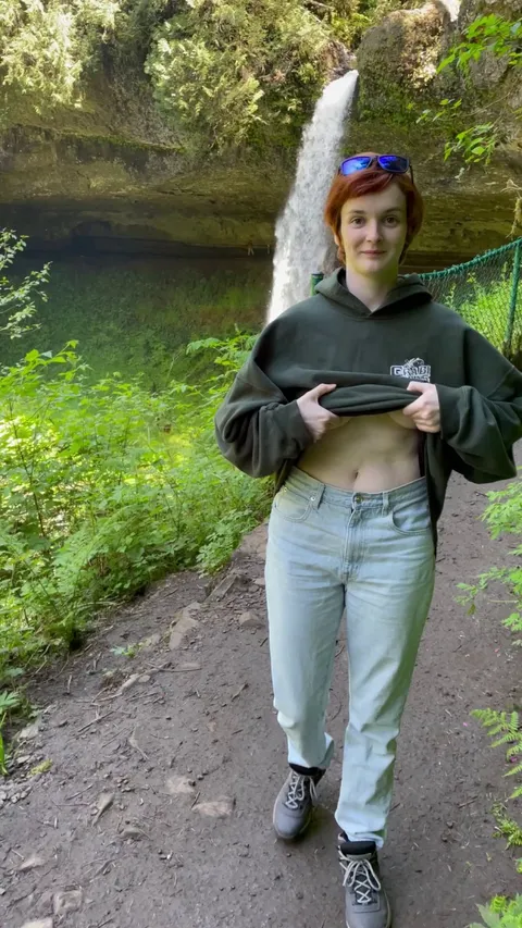 Silver falls is famous for stunning views