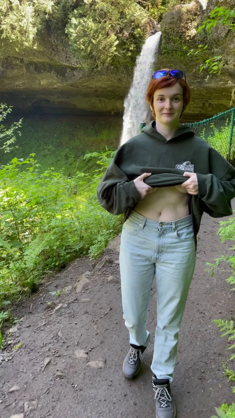 Silver falls is famous for stunning views