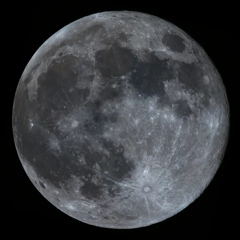 My first picture of the full moon