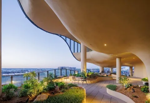 One River North: A Cracked-Open Canyon in the Heart of Denver. By MAD