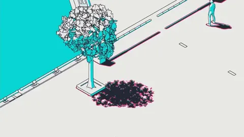 Remember not stepping on cracks in the pavement? For the past year I've been making a game about this!