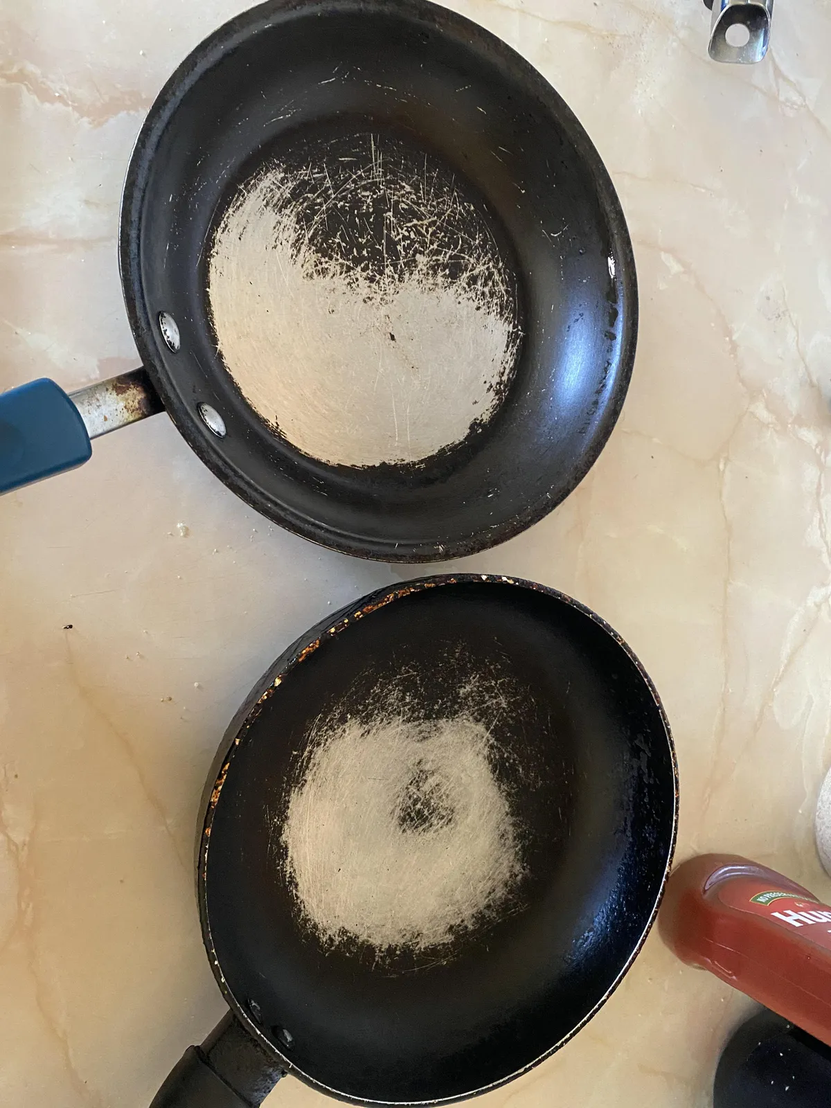 How my family “washes” non-stick pans