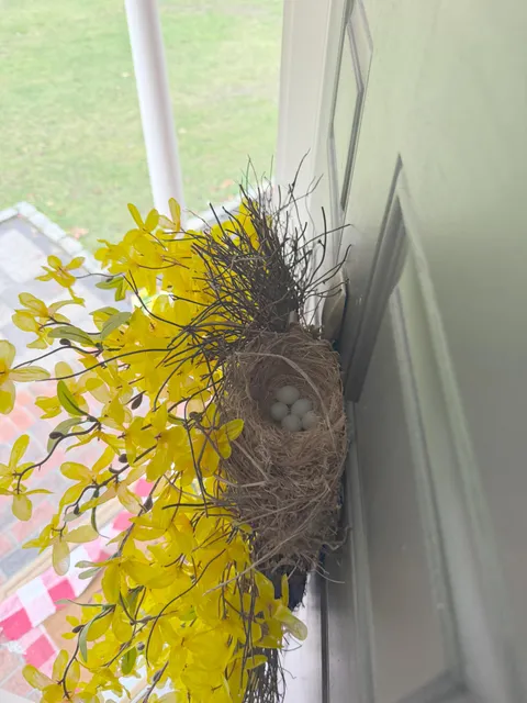 5 babies built into my wreath!