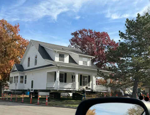 This house waiting on a new basement