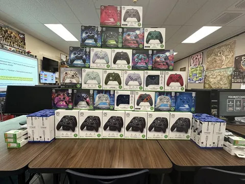 I teach a high school English class with video games