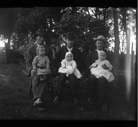 i found a tote full of old dry plate negatives!