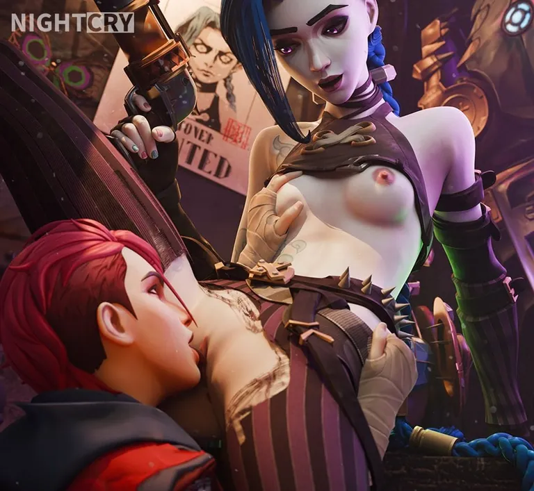 Vi eating out Jinx (NIGHTCRY)