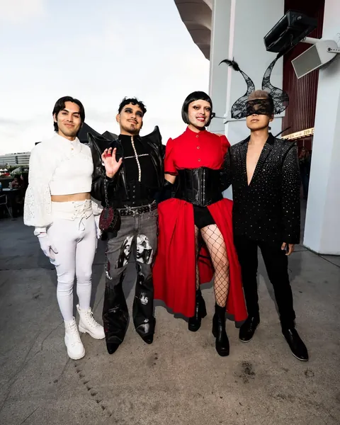 My husband and I at Lady Gaga concert