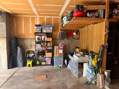 Surprised my husband with a little garage makeover