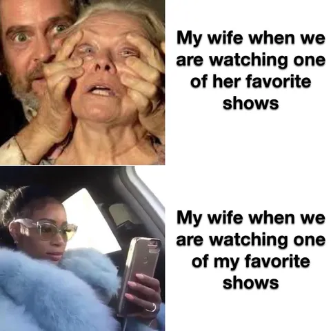 Plus her asking me;“…what do you think? Is this your new favorite show too?”