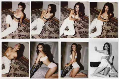 Emily Ratajkowski. Polaroids. 2012