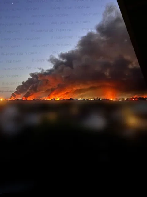 Kyiv, Ukraine, tonight