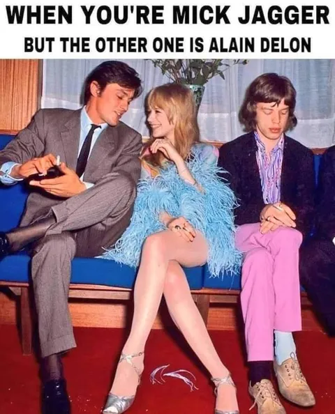 Alain Delon being Alain Delon [1967]