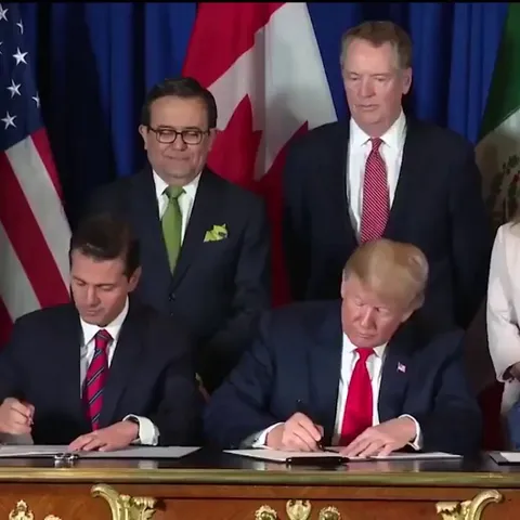 The look on the faces of world leaders when they realise that Trumpp signed the NAFTA agreement wrong