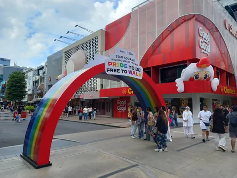 Pride Parade on Sukhumvit