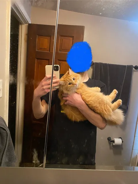 Before and after, 8 months apart