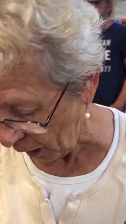 I'm not crying, you're crying