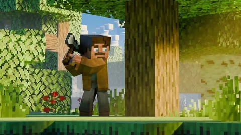 I'm making minecraft animations for fun again :3