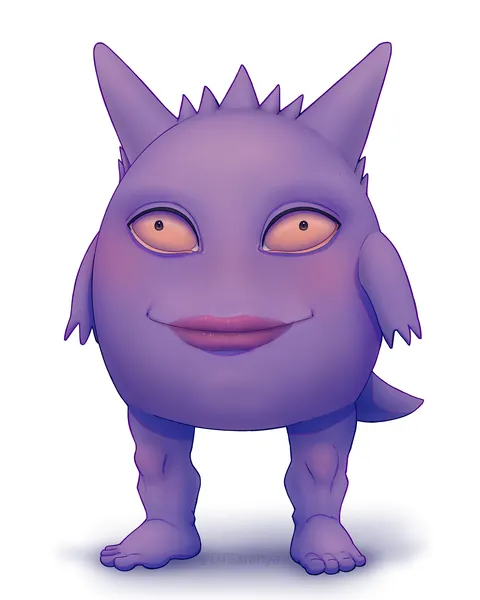 Hello everyone. I drew you a Gengar.
