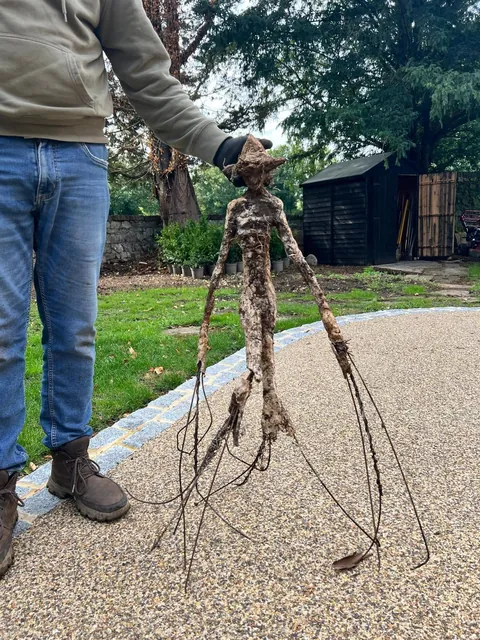 Dug this up in a church graveyard during renovation...