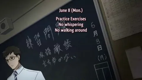 My favorite part from the horror anime 'Another'