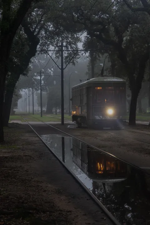 ITAP of a streetcar in New Orleans 