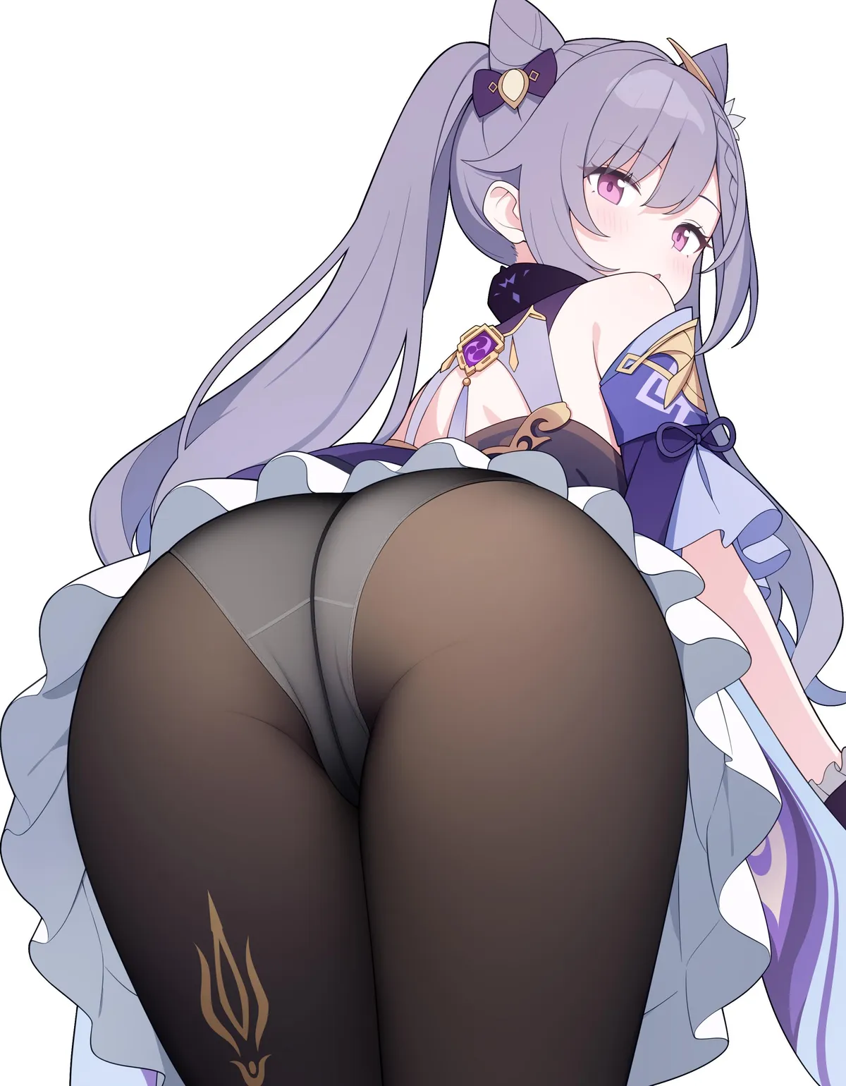 Keqing from behind