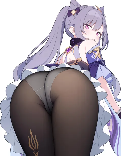 Keqing from behind