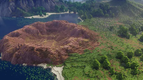 Textbook Map in Minecraft