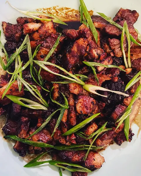 Probably won’t be able to visit my family in the Philippines for awhile... so I made Pork Belly Adobo to feel a lil’ closer to family.