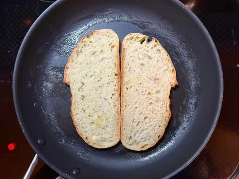 [Homemade] grilled meatball melt