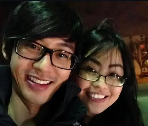 A married couple posed together for a picture every year since they first met 12 years ago 