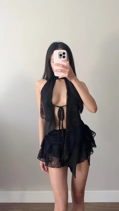 Here’s my outfit for tonight and a little view before I put them on